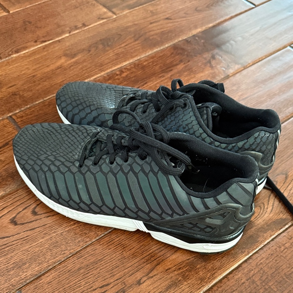 adidas Black Patterned Men's Sneakers